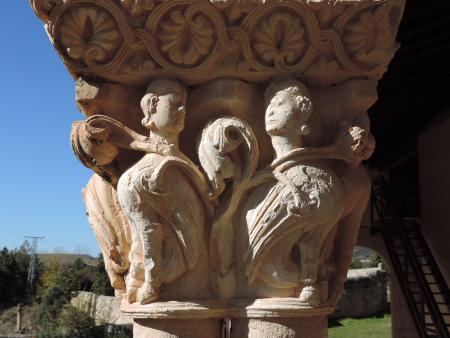 Imagen Capitel románico con arpías